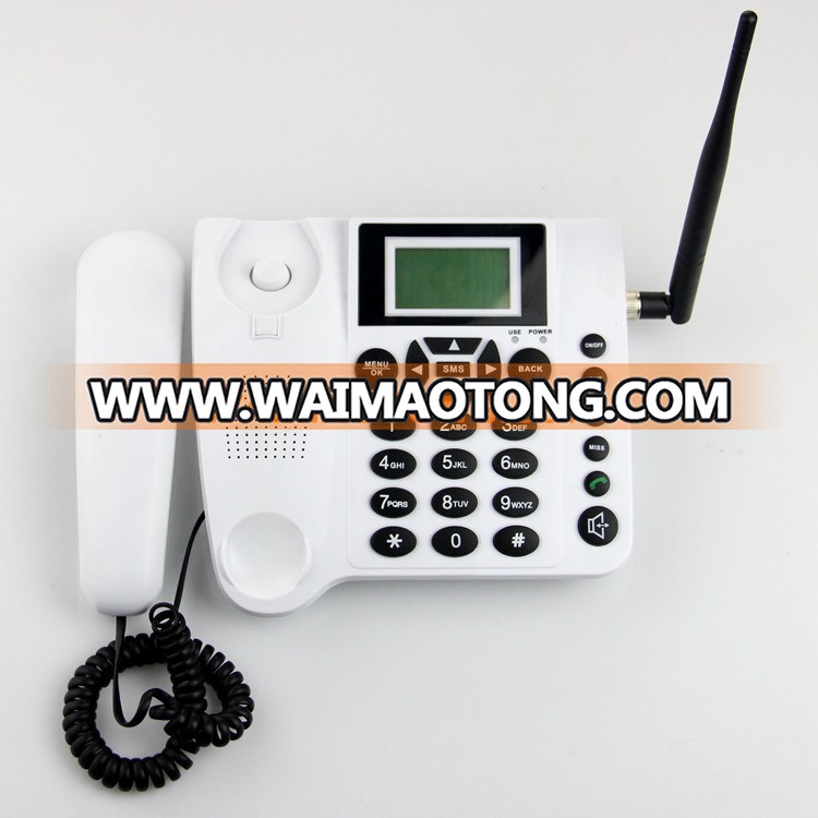 Factory direct gsm cordless table phone with sim card